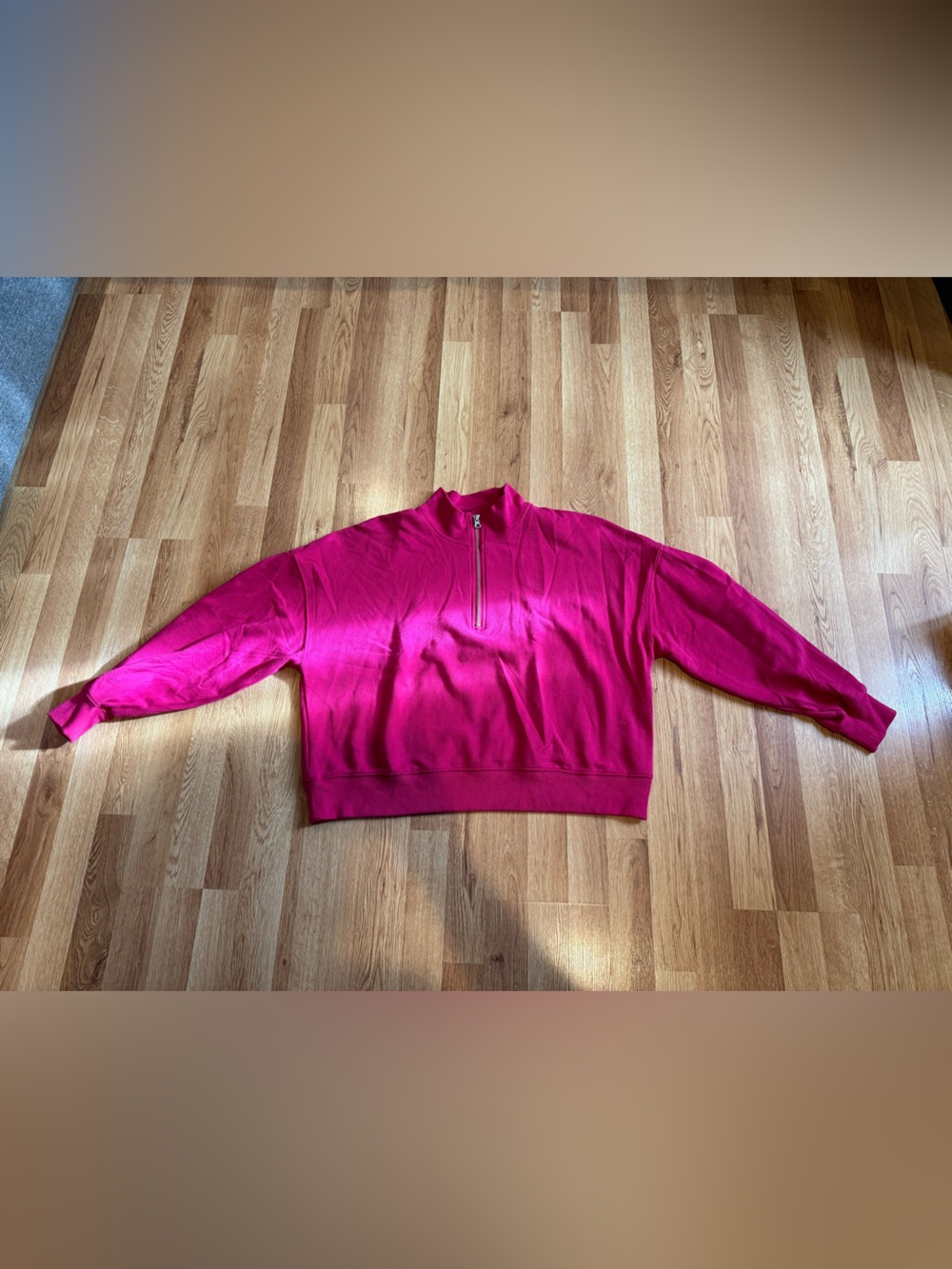 Gap Cropped Quarterzip